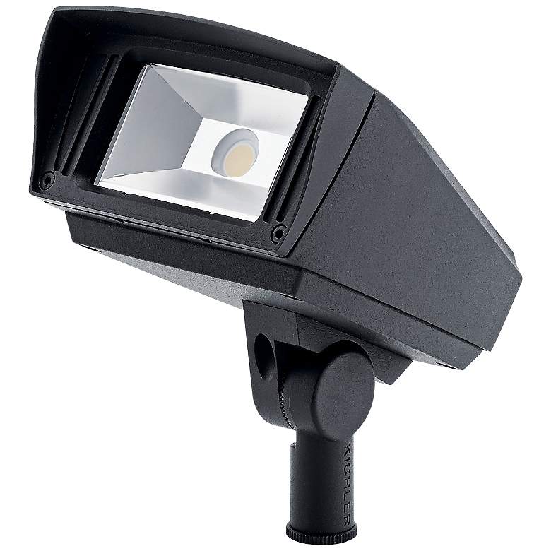 Image 1 VLO 7" High Textured Black 2700K LED Landscape Flood Light
