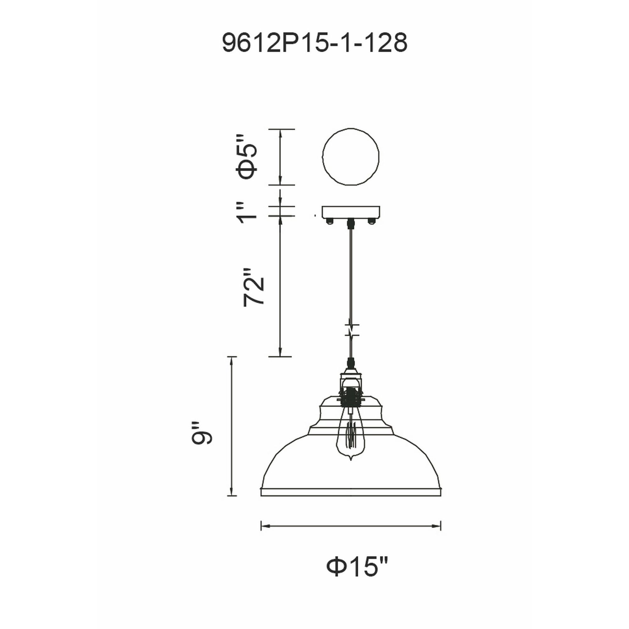 Image 6 Vogel 1 Light Antique Copper Pendant more views