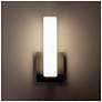 2_Vogue 5"H x 11"W 1-Light Wall Sconce in Brushed Nickel more views