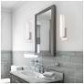 Thumbnail4 of Vogue 5"H x 15"W 1-Light Wall Sconce in Brushed Brass more views
