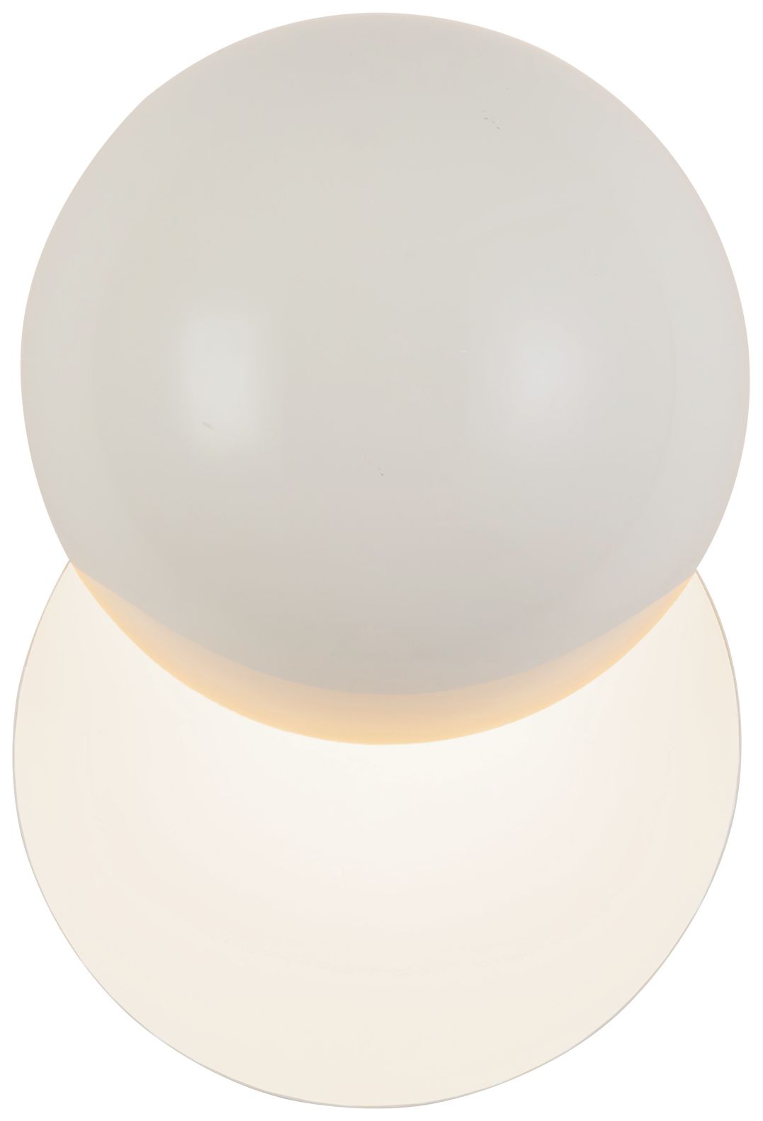 Void 12-in Pearl White dimmable LED Wall Sconce