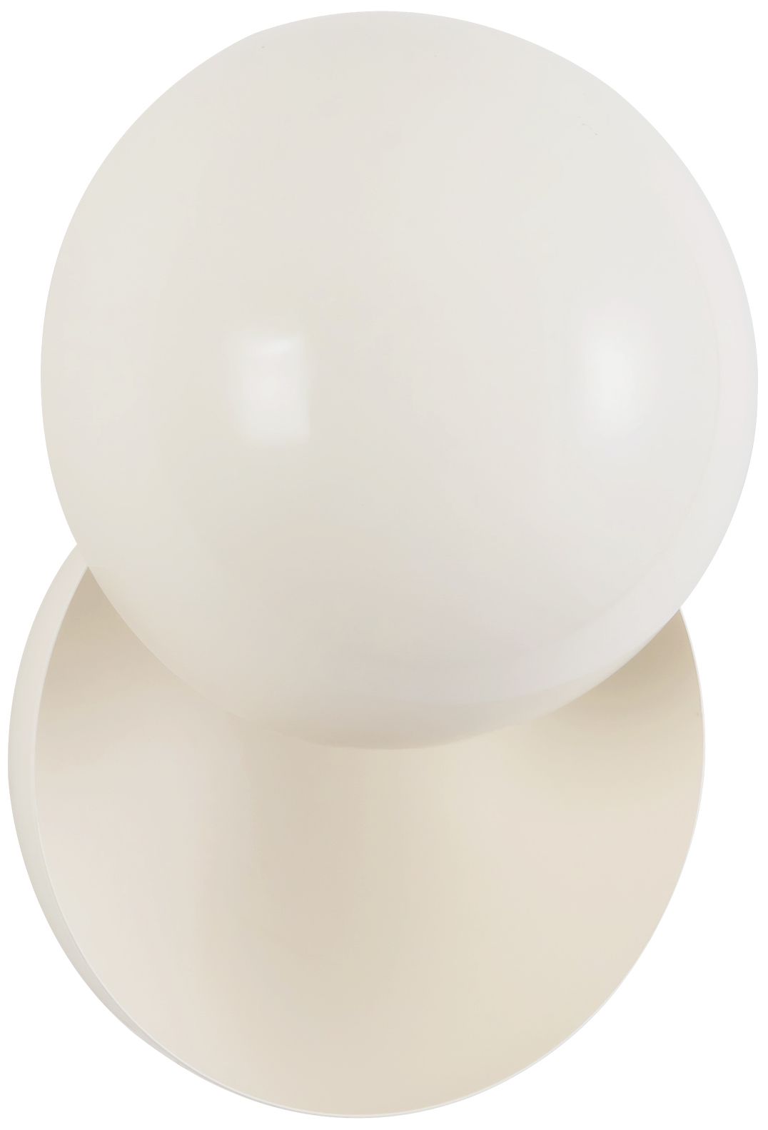 Image 3 Void 12-in Pearl White dimmable LED Wall Sconce more views