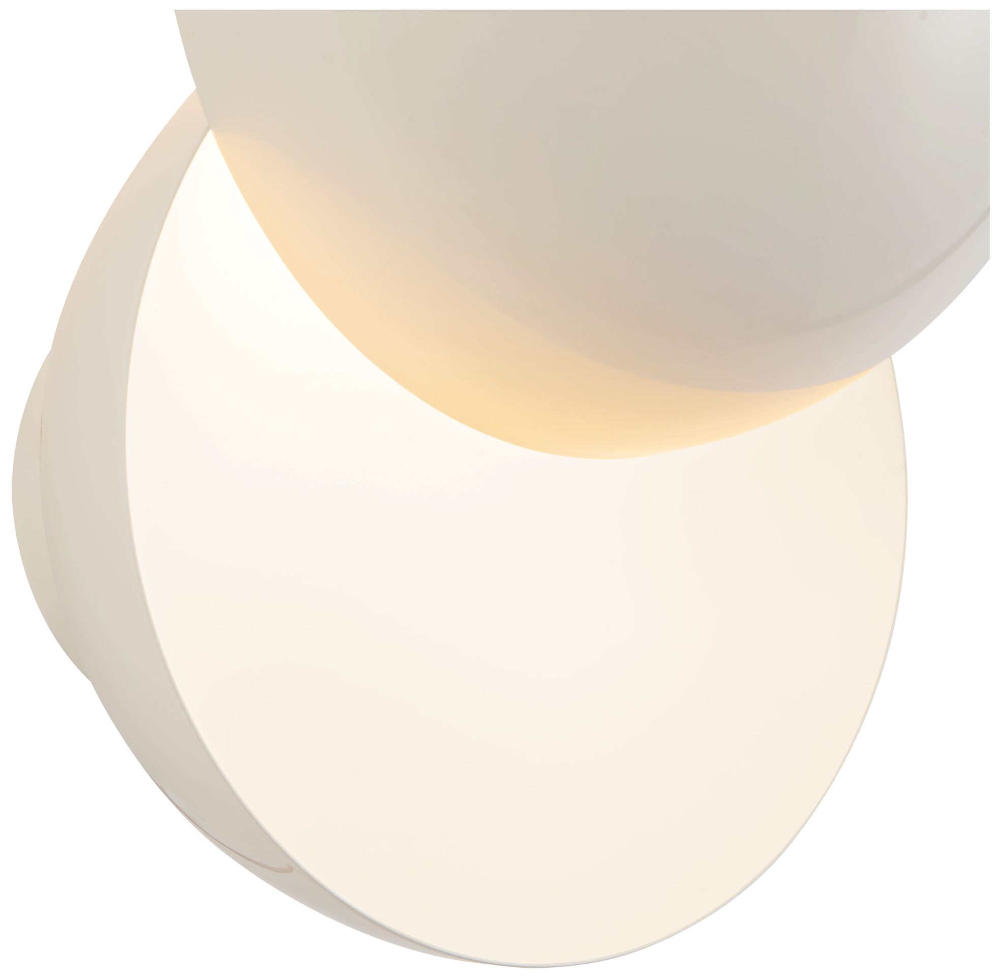 Image 5 Void 12-in Pearl White dimmable LED Wall Sconce more views
