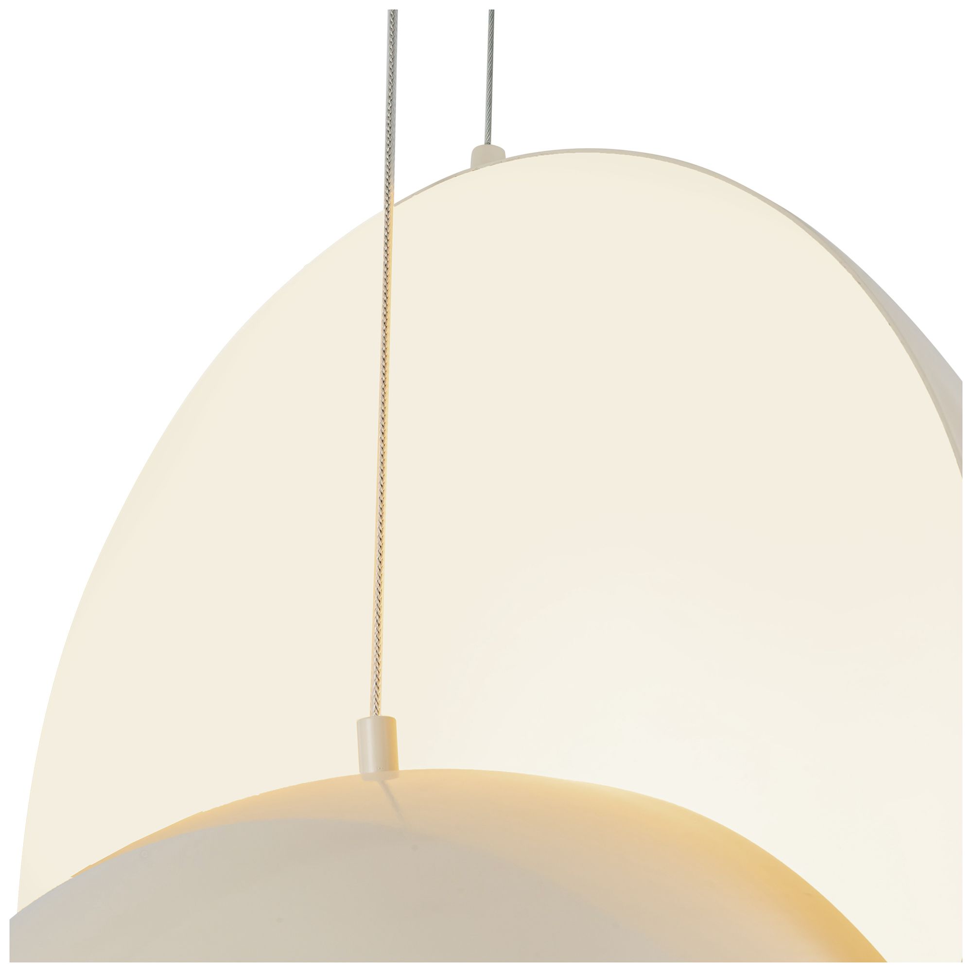 Image 4 Void 24-in Pearl White dimmable LED Pendant more views