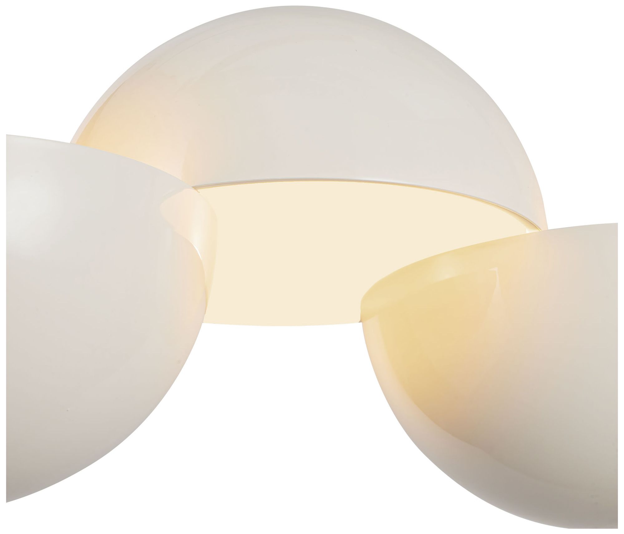 Image 4 Void 41-in Pearl White dimmable LED Linear Pendant more views