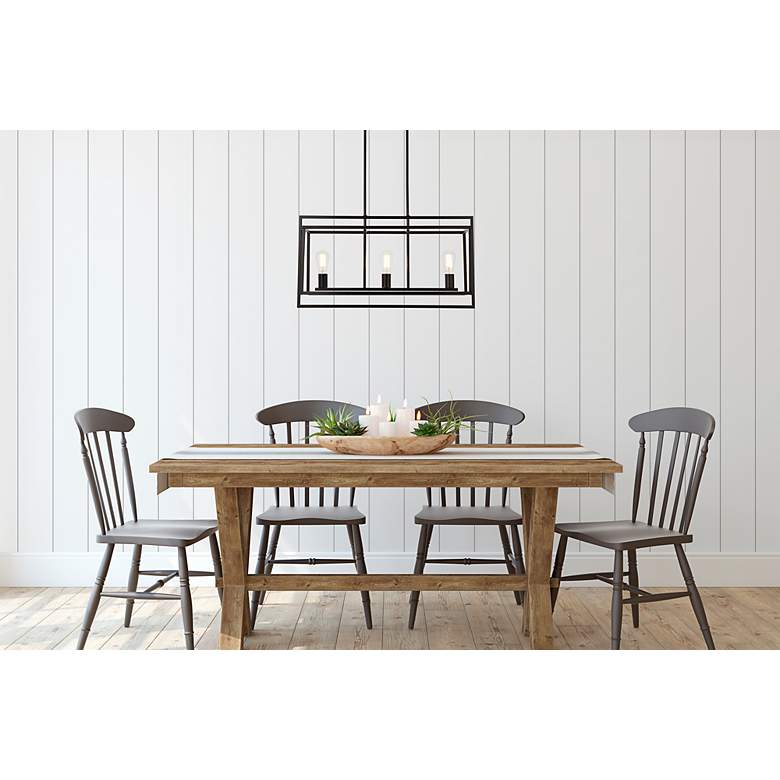 Image 3 Voir 3 Lts Pendant In Black more views