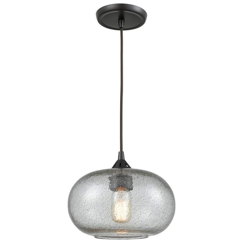 Image 1 Volace 10 Wide 1-Light Pendant Oil Rubbed Bronze