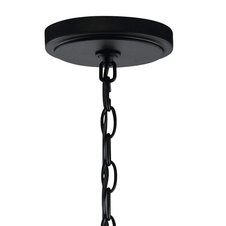 Image 3 Voleta Black Foyer Chandelier 6Lt more views