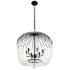 Voliere 29.5" High Matte Black Pendant Light