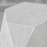 6_Volker 18" Wide White Ceruse Geometric Wood Accent Table more views