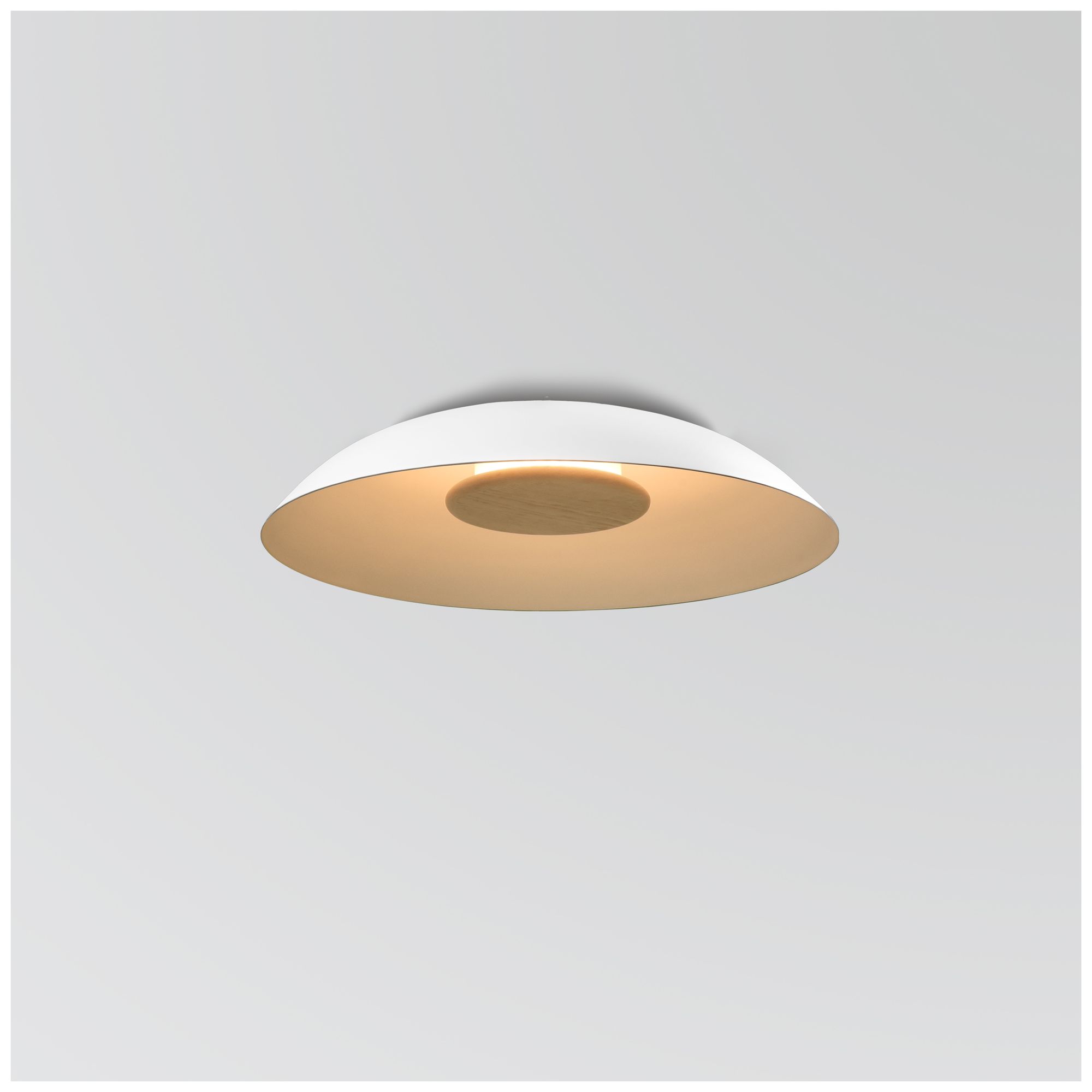 Volo 24" Blanc White 3000K LED Flush Mount - Made to Order