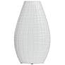 Volos Matte White Ceramic Vase