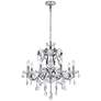 Voltaire Collection 26" Wide Chrome Finish Traditional Chandelier