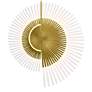 4_Voltik 59" LED Chandelier Gold more views