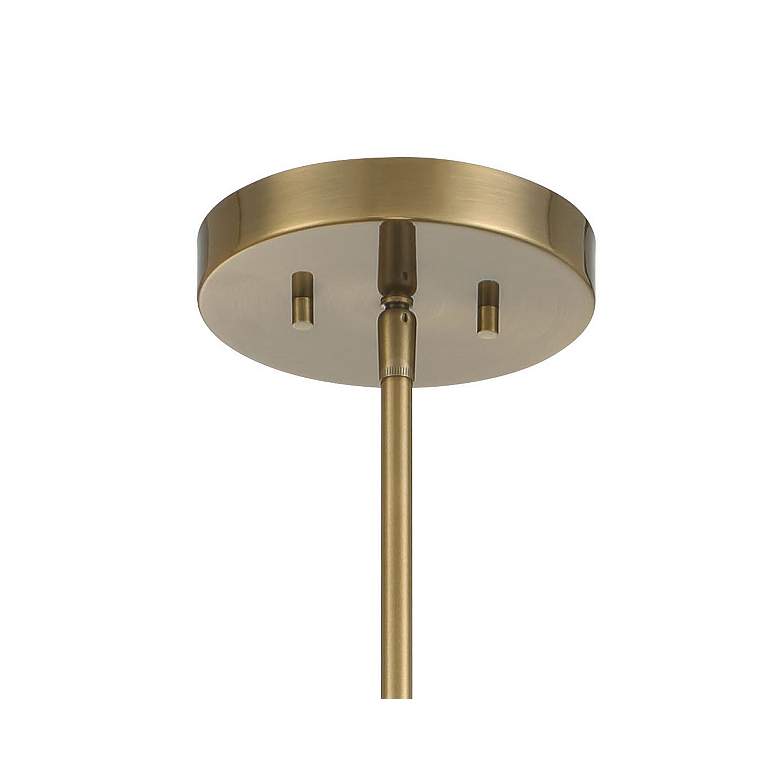Image 4 Vorey 13" Wide Oxidized Aged Brass Globe Pendant Light more views