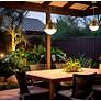 Vorey 13" Wide Oxidized Aged Brass Globe Pendant Light