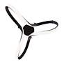 3_Vornado 10"H x 23"W 1-Light Pendant in Black more views