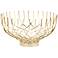 Vortex 20" Wide Spun Gold Open Weave Dish