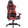 Vortex Black Red Adjustable High Back Gaming/Office Chair