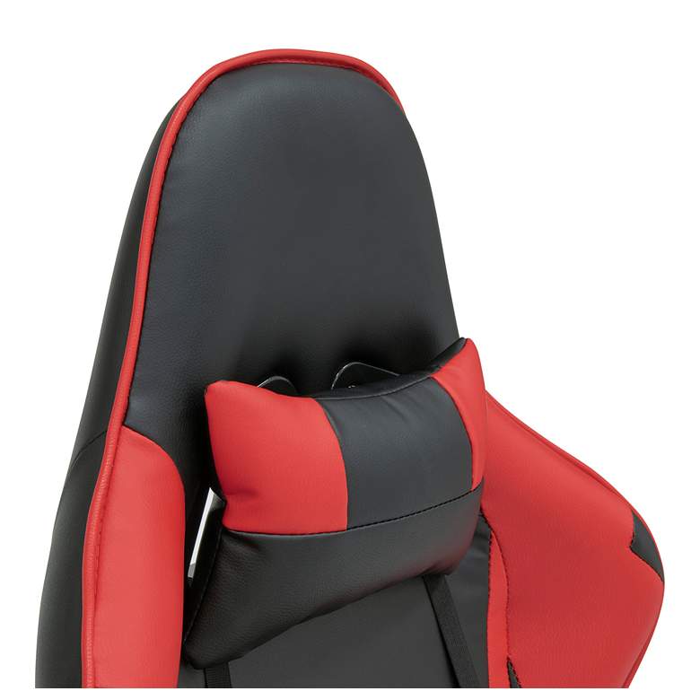 Image 4 Vortex Black Red Adjustable High Back Gaming/Office Chair more views