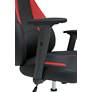 Vortex Black Red Adjustable Swivel Gaming/Office Chair in scene