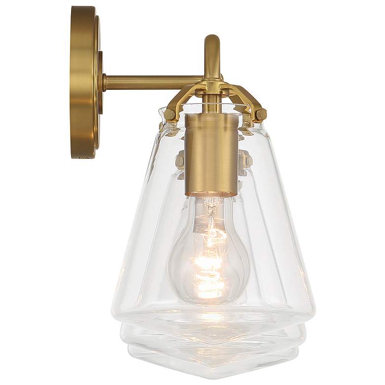 Image 4 Voss 3 Light Luxe Gold Bathroom Vanity more views
