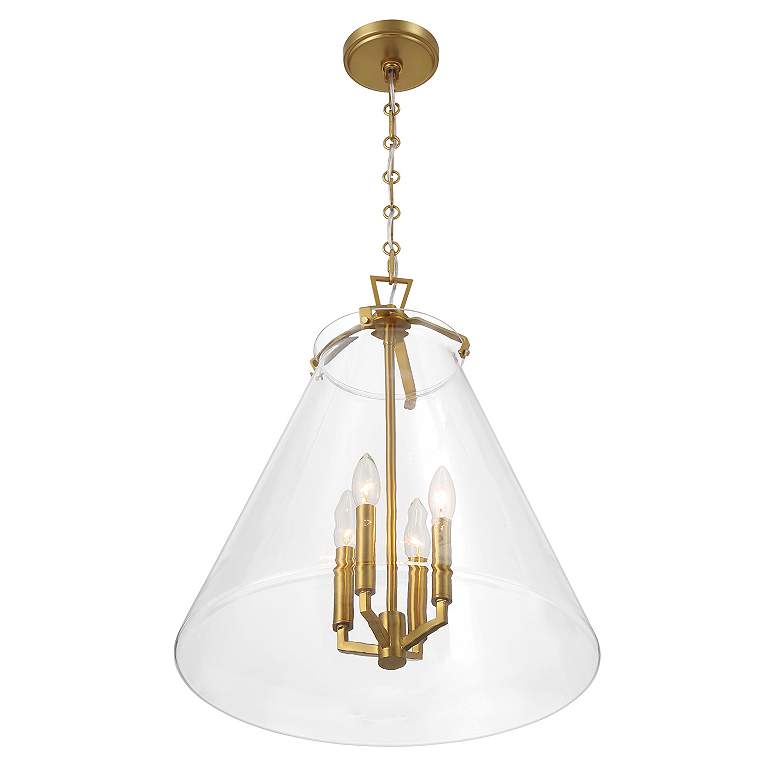 Image 5 Voss 4 Light Luxe Gold Pendant more views