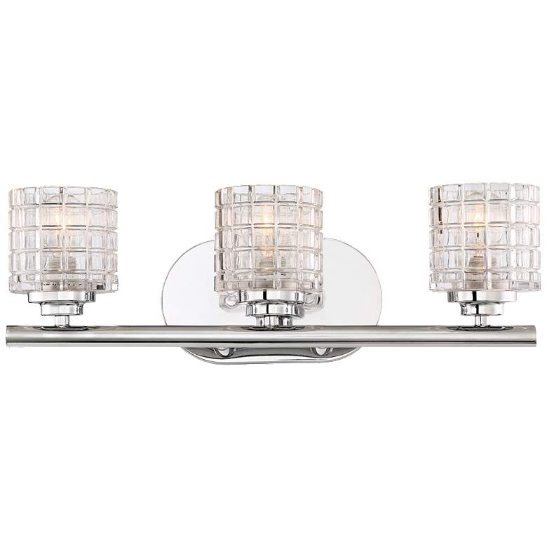 Image 1 Votive; 3 Light; Vanity with Clear Glass