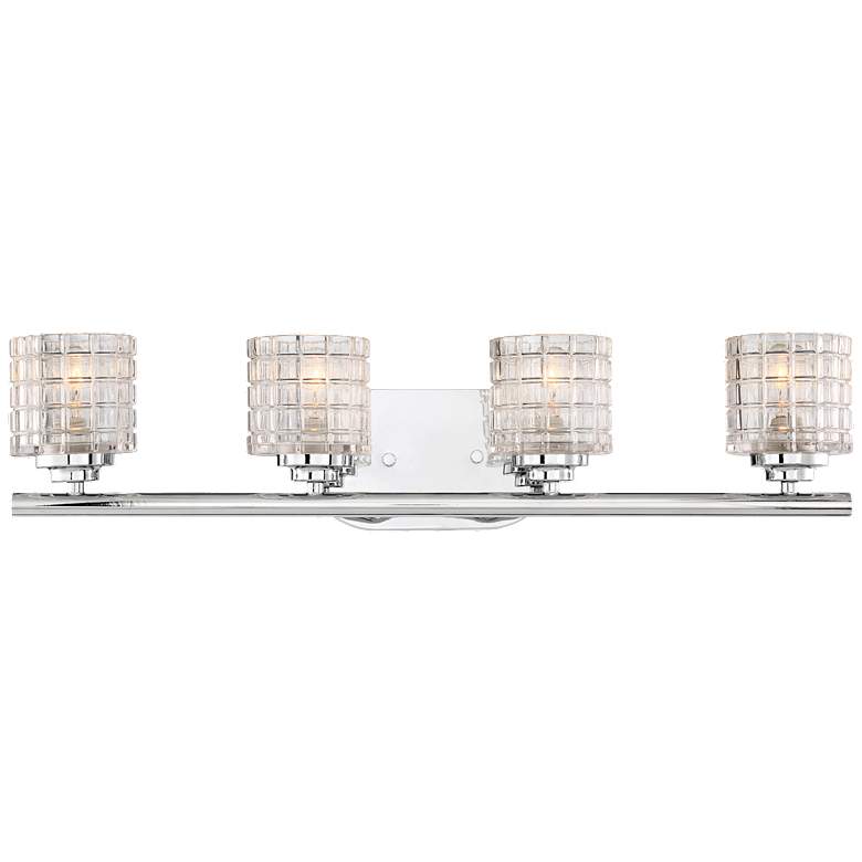 Image 1 Votive; 4 Light; Vanity with Clear Glass