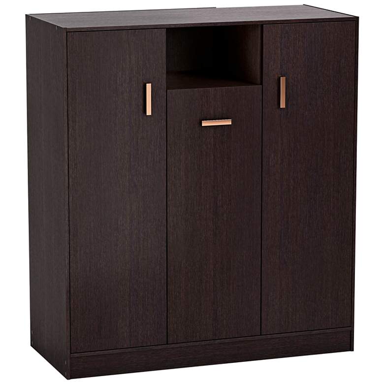 Image 2 Vox 31 1/2" Wide Espresso Wood Shoe Cabinet