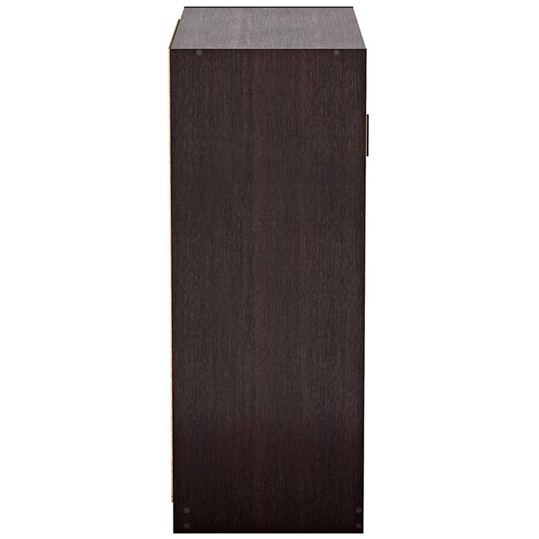 Image 4 Vox 31 1/2" Wide Espresso Wood Shoe Cabinet more views