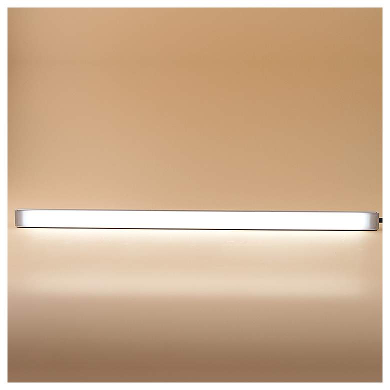 Image 1 Vox 98.42"W Black Rectangular Channel Rail for Strip Light