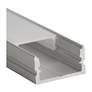 Vox 98.42"W Stainless Steel Channel Rail for Strip Light