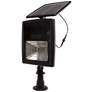 2_Voxx 18"H Black Solar Bright White LED Outdoor Flood Light