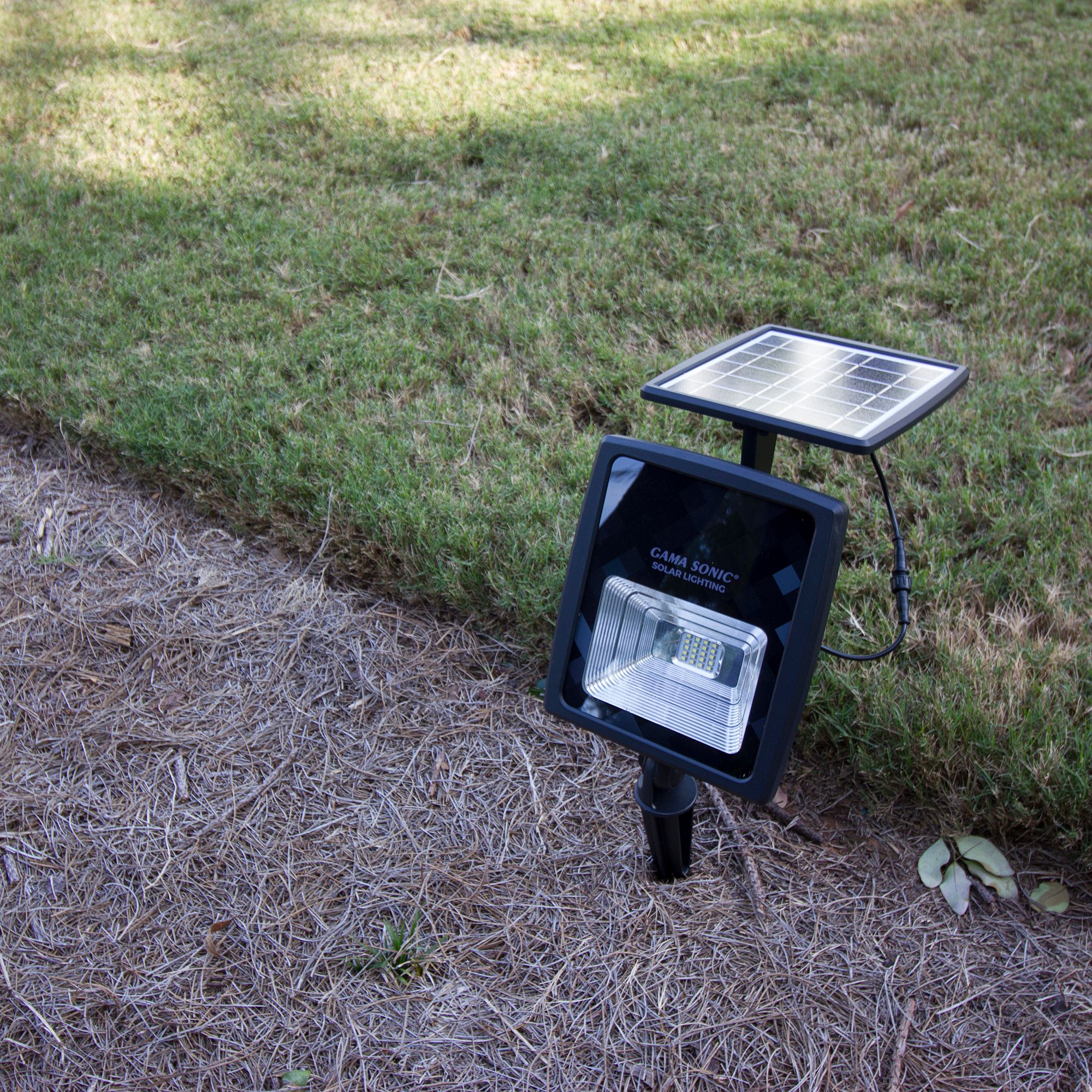 Watch A Video About the Black Solar Bright White LED Outdoor Flood Light