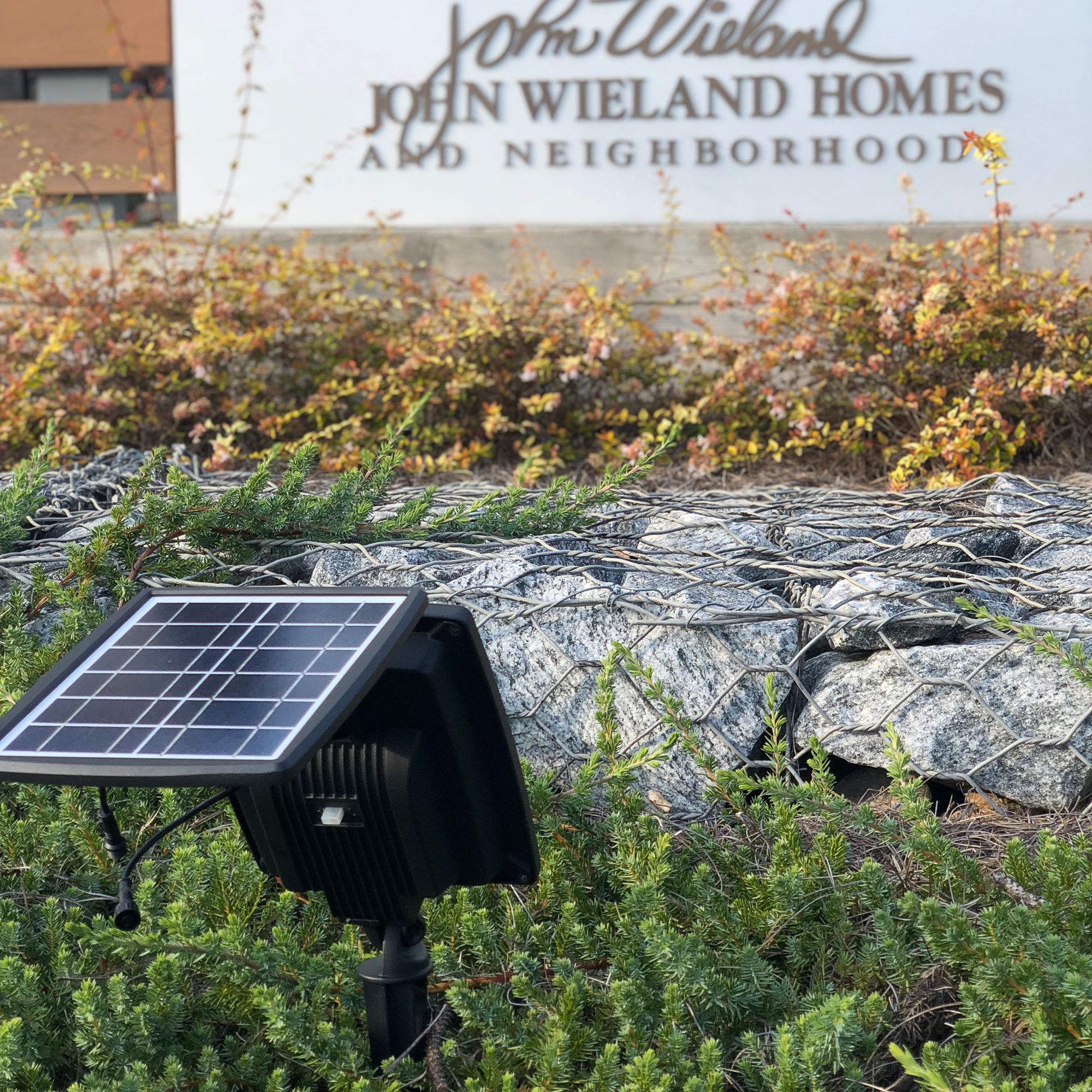 Watch A Video About the Black Solar Bright White LED Outdoor Flood Light
