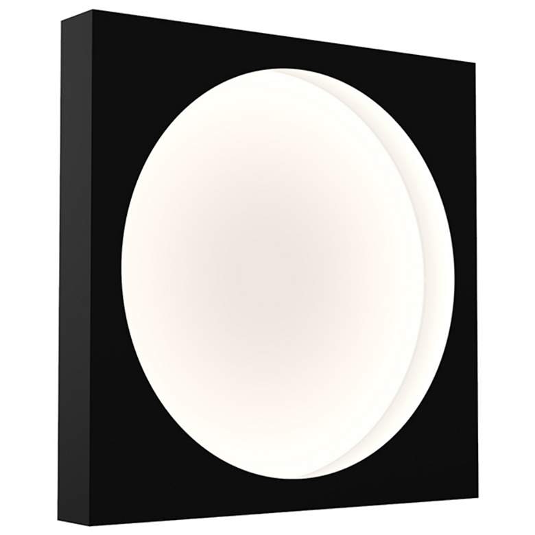 Image 1 Vuoto 15 inch LED Sconce - Satin Black - Satin Black