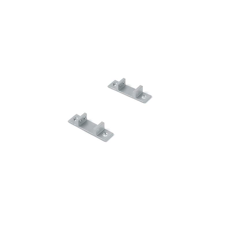 Image 1 WAC 1.75 inchW Clips for InvisiLED Aluminum Channel Pack of 2