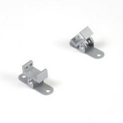 WAC 1.8&quot;W Adjustable Clips for InvisiLED Channel Pack of 2