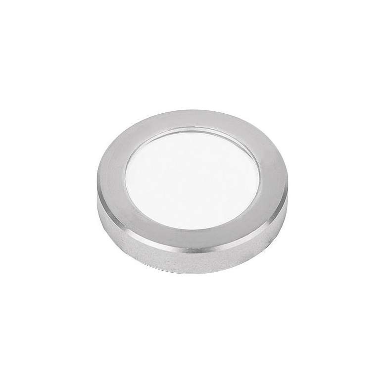 Image 2 WAC 1" Stainless Steel Slim Round LED Indicator Light more views