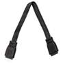 WAC 12" Black Joiner Cable for 24V InvisiLED