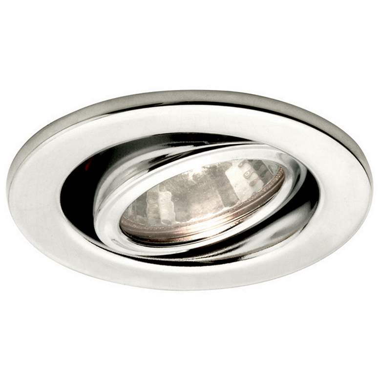 Image 1 WAC 2 1/2 inch Brushed Nickel Low Voltage Adjustable Trim