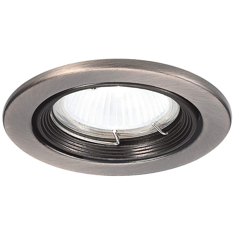 Image 1 WAC 2 1/2" Brushed Nickel Low Voltage Downlight Trim