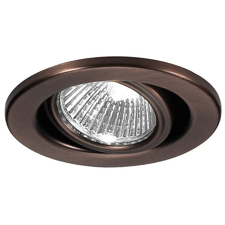 Image 1 WAC 2 1/2 inch Copper Bronze Low Voltage Adjustable Trim