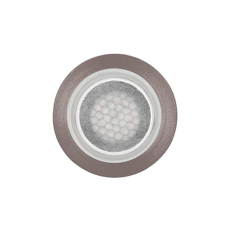 Image 1 WAC 2" Bronzed Steel Honeycomb Louver LED In-Ground Light