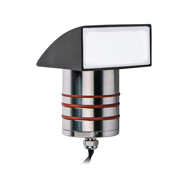 Image 1 WAC 2" Bronzed Steel LED Indicator Light with Ground Hood