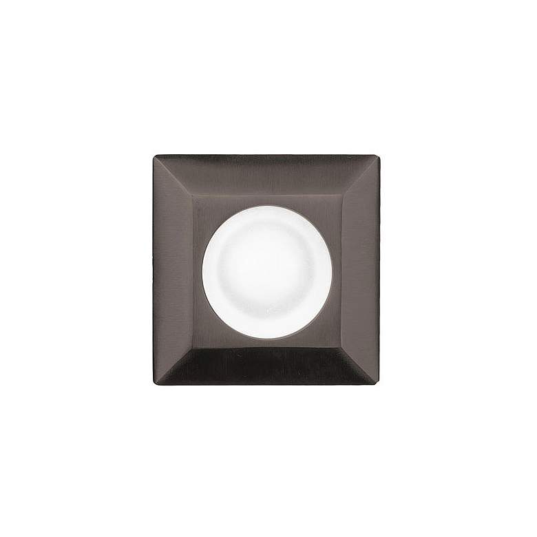 Image 2 WAC 2" Bronzed Steel Square LED In-Ground Recessed Light more views
