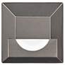 WAC 2" Square Bronzed Steel LED In-Ground Step Light
