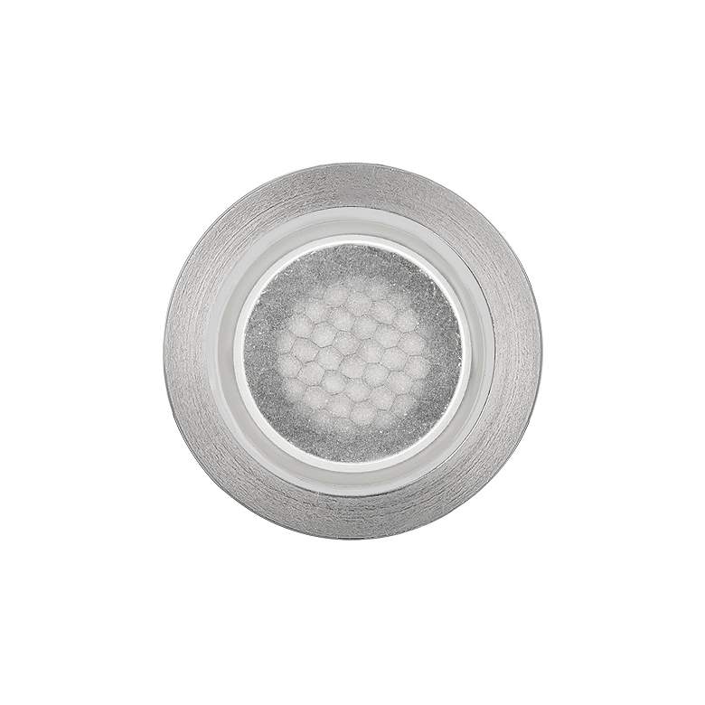 Image 1 WAC 2" Stainless Steel Honeycomb Louver LED In-Ground Light