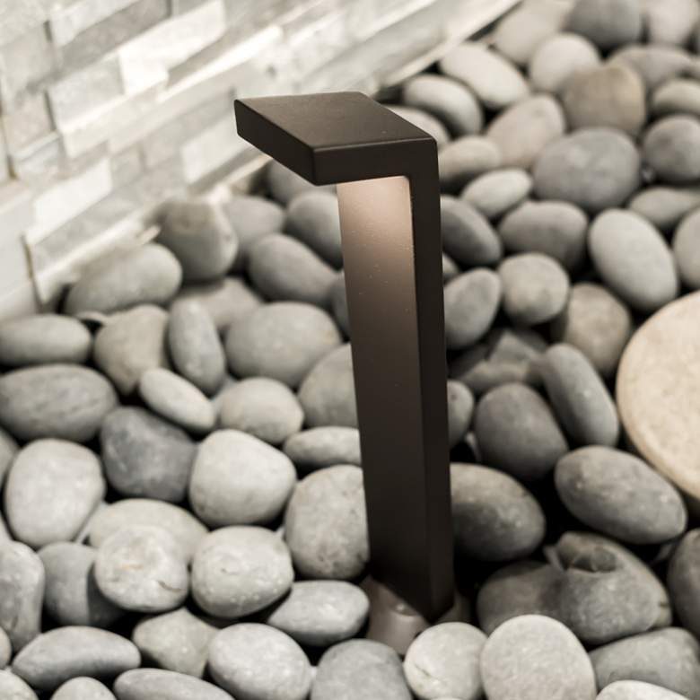 Image 2 WAC 23 1/2"H Bronze Linear 2700K LED Landscape Path Light more views